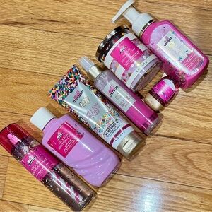 Bath & Body Works Milk Bar Birthday Cake Curated 7Piece Collection Set